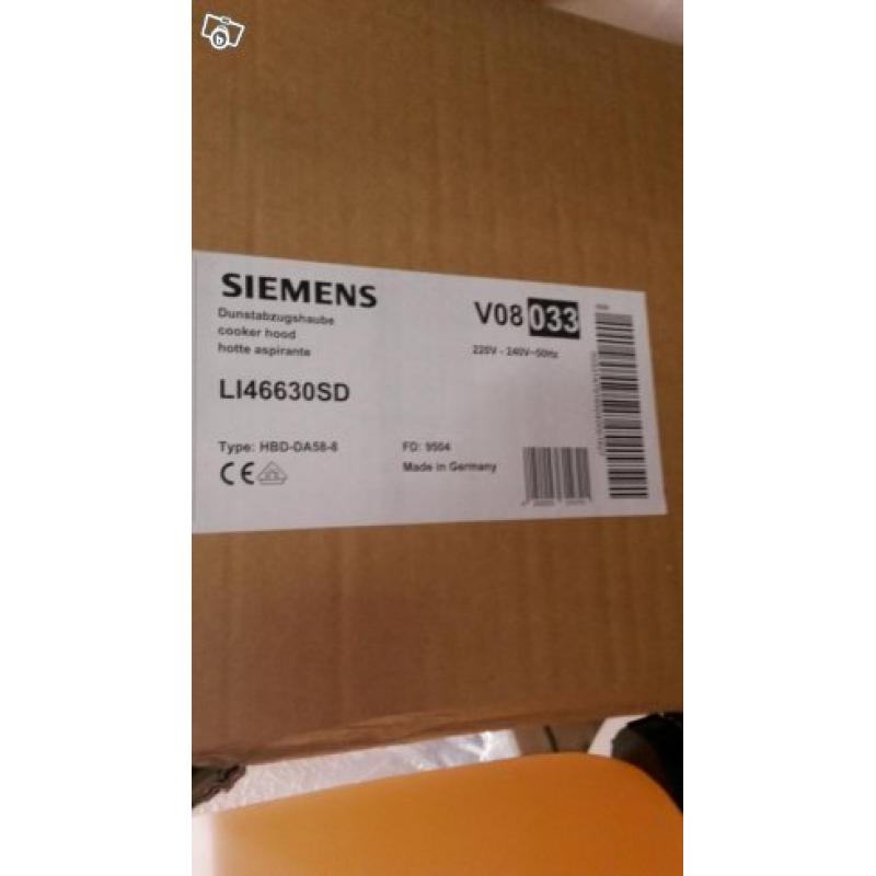Spisfläkt inbyggnads Siemens LI46630SD