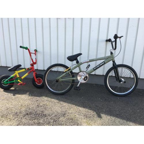 Rocker Rasta Mini BMX Cykel och Trickcykel